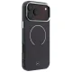 Mercedes Double Layer Iconic Logo MagSafe dėklas iPhone 18 Pro Max / 17 Pro Max, bordo