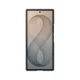 Samsung Galaxy Z Fold 8 dėklas Samsung Silicone Magnet Case su 2 plėvelėmis, juodas