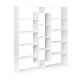 Modernhome WYJ-400 pastatoma lentyna su 14 lentynų, balta