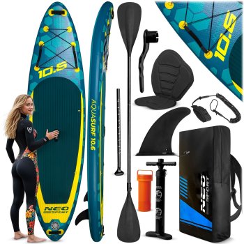 Pripučiama SUP irklentė Neo-Sport Aquasurf, 320x84x15 cm