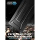 Supcase Unicorn Beetle Pro dėklas Samsung Galaxy Tab A11+ juodas