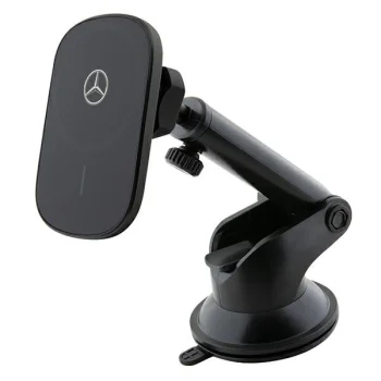 Mercedes Silver Stars MagSafe belaidis įkroviklis ir automobilinis laikiklis, juodas