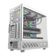 Darkflash DS950V kompiuterio korpusas su 6\" IPS ekranu ir 6 ventiliatoriais, baltas