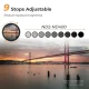 K&F Concept Classic Slim Fader reguliuojamas ND filtras ND2 - ND400, 55 mm