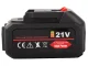 Cordless Chainsaw 1200W 31cm 21V, Black/Red
