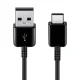 „Samsung“ USB-C laidas 5A 1.5m, juodas (2 vnt.)