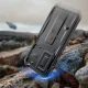 Šarvuotas dėklas Tech-Protect Kevlar Cam+, skirtas Samsung Galaxy A36 / A37 5G, juodas