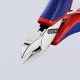 Elektronikos šoninio kirpimo replės KNIPEX 77 22 115, 115 mm