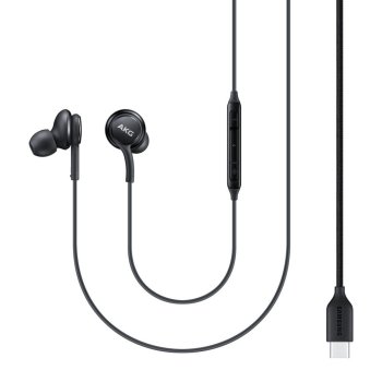 Laidinės įstatomosios ausinės Samsung AKG EO-IC100BBEGEU USB-C - Juodos