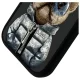 Nimmy Cool&Cute 2.0 Dog dėklas, skirtas iPhone 16 Pro Max, juodas