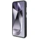 Karl Lagerfeld Saffiano Metal Logo MagSafe dėklas Samsung Galaxy S25, juodas