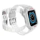 Skaidrus dirželis su apsauginiu dėklu Apple Watch 42/44/45mm