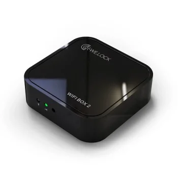 WELOCK Smart WiFi Box 2 tinklų sietuvas išmaniosioms spynoms, juodas