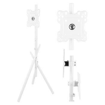 Maclean MC-181 W grindinis televizoriaus stovas (27-55", 60kg, VESA 200x200)