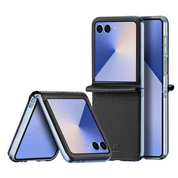 Dėklas Samsung Galaxy Z Flip 7 Dux Ducis Bril, juodas
