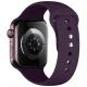 Tech-Protect Silicone dirželis Apple Watch 44 / 45 / 46 / 49 mm, tamsiai vyšninis