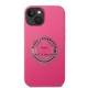 Karl Lagerfeld Silicone RSG dėklas iPhone 14 Plus telefonui (Rožinis)