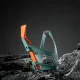 Rockbros 310013002 Bicycle Bottle Cage with Tire Lever, Blue-Orange