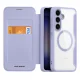 Samsung Galaxy S24+ Plus dėklas Dux Ducis Skin X Magnetic, violetinis