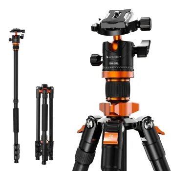 K&F Concept K254A3 trikojis su BH-28L rutuline galvute ir monopodo funkcija