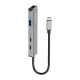 Ulanzi C060 USB-C šakotuvas su vaizdo įrašymo plokšte 4-in-1