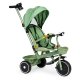 Triratukas-vežimėlis 2in1 Ecotoys su apsukama kėdute, žalias