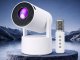 Išmanusis LED projektorius HY-300 PRO su Android TV 11.0 ir mikrofonu