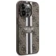 Guess iPhone 14 Pro Case 4G Printed Stripes MagSafe, Brown
