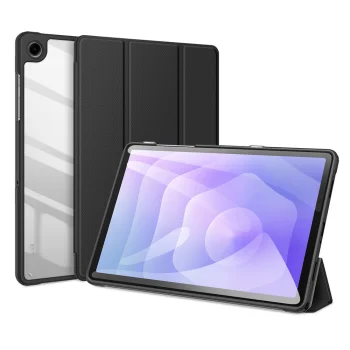 Atverčiamasis dėklas Samsung Galaxy Tab A11 Plus / A9 Plus Dux Ducis Toby, juodas
