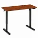 ModernHome elektrinis reguliuojamo aukščio stalas 120x60 cm, sendintas ąžuolas