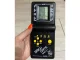 Elektroninis tetris žaidimas, retro kišeninė konsolė, juoda