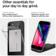 Apple iPhone 7 / 8 / SE (2020 / 2022) dėklas Spigen Liquid Crystal, skaidrus