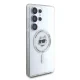 Dėklas Karl Lagerfeld Button Choupette MagSafe Samsung Galaxy S25 Ultra, baltas
