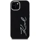 Karl Lagerfeld dėklas, skirtas iPhone 15, juodas