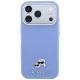 Karl Lagerfeld Grained Heads Metal MagSafe dėklas telefonui iPhone 18 Pro Max / 17 Pro Max, mėlynas