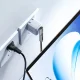 Kampinis adapteris USB-C į USB-C Wozinsky WPKF-01 40Gb/s 240W 8K, pilkas