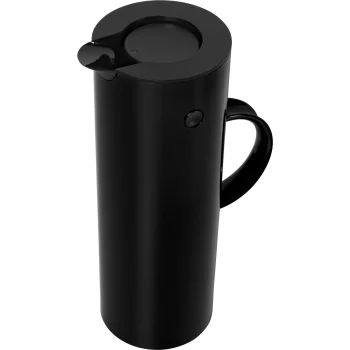 Termo ąsotis Stelton EM 77 1 l, matinės juodos spalvos