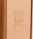 Medinis sodo namelis vaikams Case 108389 su lenta ir staliuku, 86x137x105 cm
