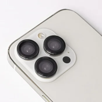 Tfo Camera Lens Protector Set for Samsung Galaxy S24 Plus (Black, 3 Pieces)