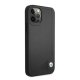 BMW iPhone 12 Pro Max Case Leather Deboss, Black