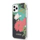 Guess iPhone 11 Pro Max dėklas Flower Collection, juodas