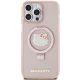 Hello Kitty dėklas iPhone 15 Pro Max su Ring Stand ir MagSafe, rožinis