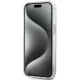 DKNY dėklas iPhone 15 su MagSafe, IML Checkered Mono Pattern, smėlio spalvos