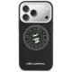 Karl Lagerfeld Point & Choupette Sketch MagSafe dėklas iPhone 17 Pro Max, Juodas