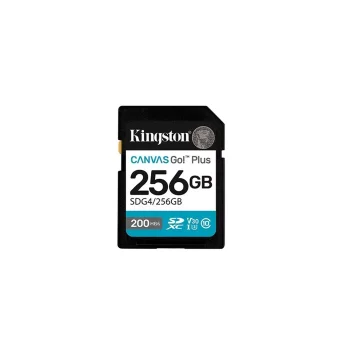 SDXC Memory Card Kingston Canvas Go Plus 256GB 200MBps, black