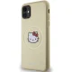 Hello Kitty dėklas iPhone 11 / XR telefonams su MagSafe, auksinis
