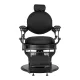 Barber Chair Gabbiano Niccolo, Black