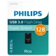 USB atmintinė Philips Pico Edition 128 GB USB 3.0, juoda