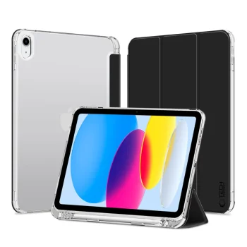 Tech-Protect SC Pen Hybrid atverčiamasis dėklas iPad 10.9" (2022), juodas