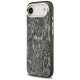 Guess Python Pattern MagSafe dėklas telefonui iPhone Air, juodas